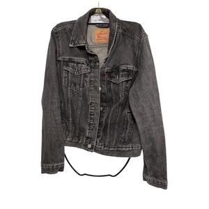 Levi's Black Acid Wash XL Denim Jacket – Waterless Vintage  Trucker Style Unisex